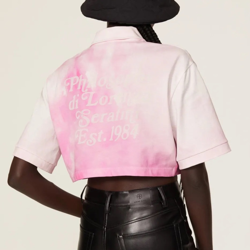 Philosophy di Lorenzo Serafini crop top Size Large - Picture 3 of 13